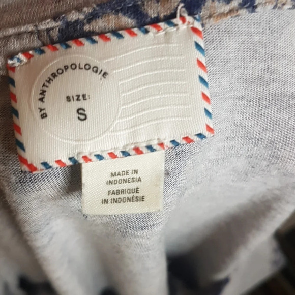 Anthropologie  Postage Stamp pineapple tee - Picture 5 of 5